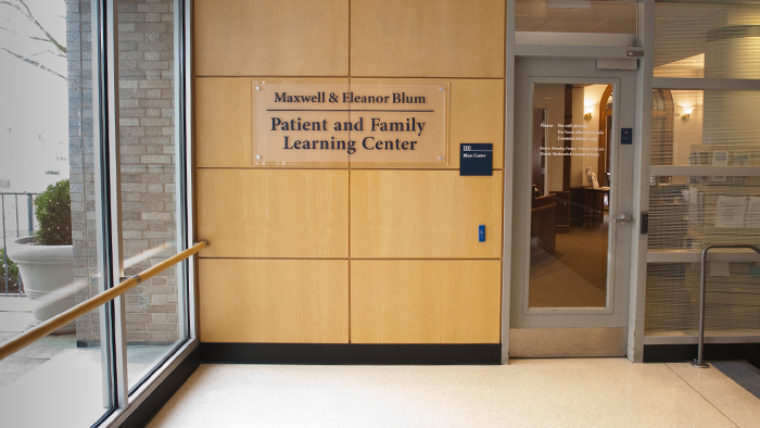 The Blum Center lobby