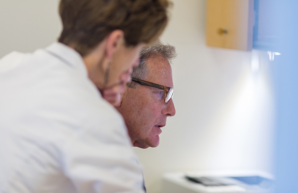 Two doctors working together Two doctors working together