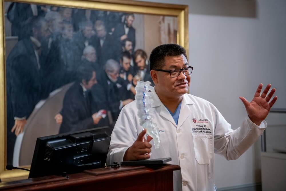 Dr. Zhang teaching